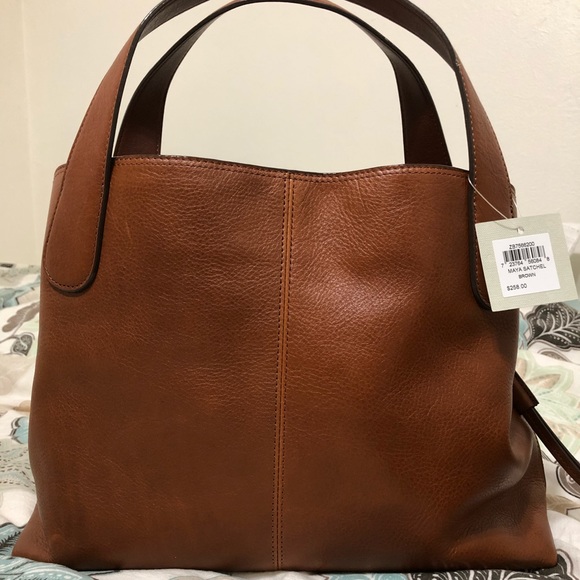fossil maya satchel